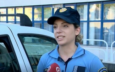 Stefani Orbanić, policajka Policijske postaje Pula - 2