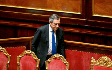 Mario Draghi u talijanskom parlamentu