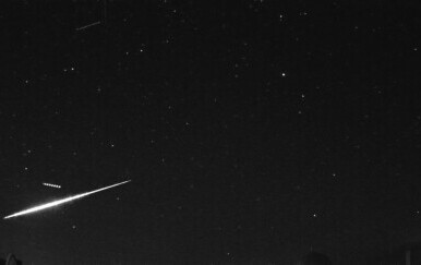 Meteor snimljen s postaje u Jankovcu