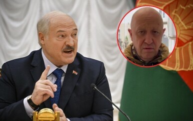 Aleksandar Lukašenko i Jevgenij Prigožin