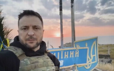 Volodimir Zelenski na Zmijskom otoku - 1