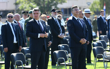 Predsjednik Zoran Milanović i premijer Andrej Plenković
