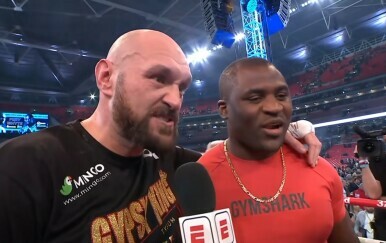 Tyson Fury i Francis Ngannou