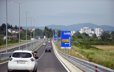Otvorena dionica brze ceste od Mostanja do Vukmanićkog Cerovca