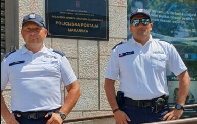 Poljski policajci u Makarskoj