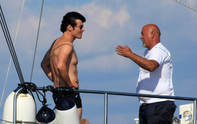 Goran Višnjić na odmoru 2012. - 1