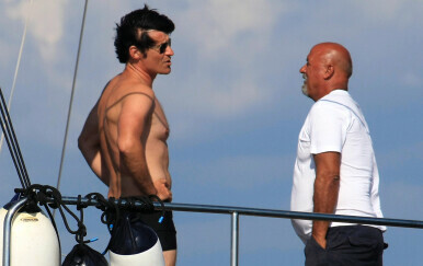 Goran Višnjić na odmoru 2012. - 3