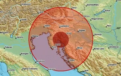 Potres s epicentrom u Sloveniji