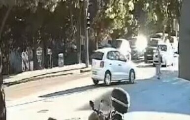 Nadzorna kamera snimila prometnu nesreću u Splitu