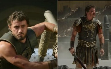 Glumci Paul Mescal i Pedro Pascal u najavi filma Gladiator 2