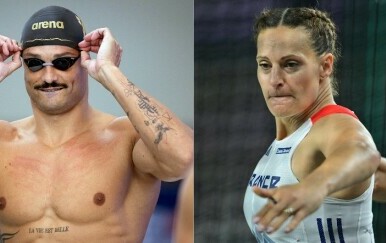 Florent Manaudou i Melina Robert-Michon