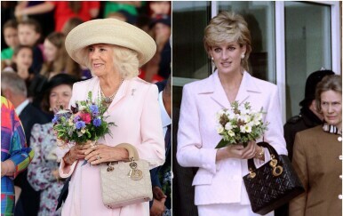 Kraljica Camilla i princeza Diana s Lady Dior torbom