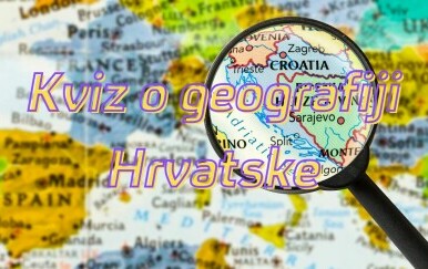 Hrvatska na karti pod povećalom