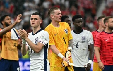 Phil Foden (u prvom planu) i Marc Guehi (u pozadini)