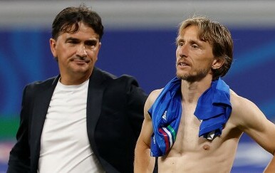 Zlatko Dalić i Luka Modrić