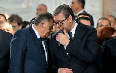 Milorad Dodik i Aleksandar Vučić