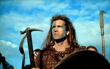 Mel Gibson u filmu Hrabro srce