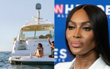 Naomi Campbell i odmaranje na jahti