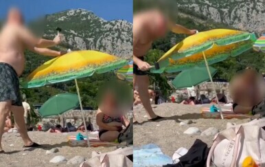 Čelić na plaži