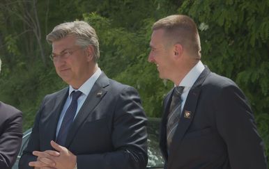 Andrej Plenković i Ivan Penava