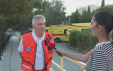 dr. Jakov Aranza i Bruna Papić, reporterka Dnevnika Nove TV