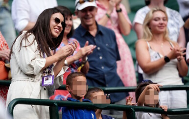 Marina Čilića na Wimbledonu pratili supruga Kristina i sinovi Baldo i Vito