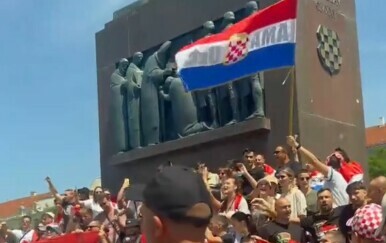 Zagrebom se ori "Moja Hercegovina", internetom se širi snimka iz centra