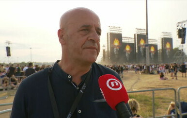 Reporter Domagoj Mikić - javljanje s Hipodroma