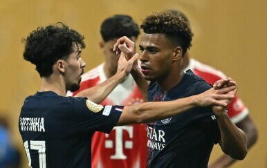 Desire Doue i Vitinha slave pogodak PSG-a