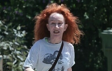 Kathy Griffin viđena je bez šminke u šetnji Los Angelesom