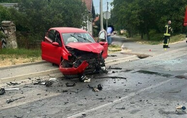 Teška prometna nesreća u Vukovaru: Šestero ozlijeđenih