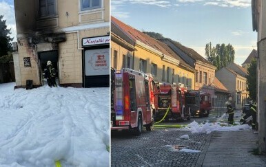 Požar i eksplozija kemijske čistionice u Samoboru