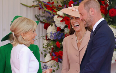 Brigitte Macron i Catherine Middleton susrele su se u Londonu