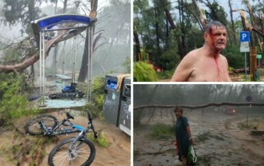 Splitski sportaš i trener zaštitio dječaka tijekom nevremena na Marjanu