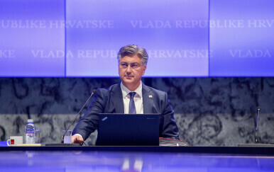 Premijer Andrej Plenković okuplja ministre