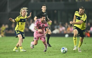 MLS: Lionel Messi zabio oba gola za Inter Miami protiv Nashvillea