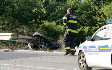 Teška prometna nesreća na A1: Poginula jedna osoba, još jedna ozlijeđena