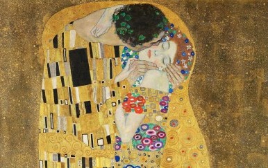Gustav Klimt 'Poljubac'