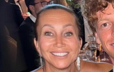 Iva Majoli u društvu Jannika Sinnera