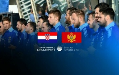 Tekstualni prijenos vaterpolo utakmice Hrvatska - Crna Gora