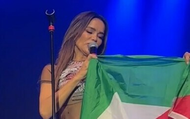 Severina na koncertu pokazala palestinsku zastavu