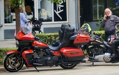 FOTO Nevjerojatni prizori iz Slavonije: Pogledajte što ovaj Nijemac vozi na motoru