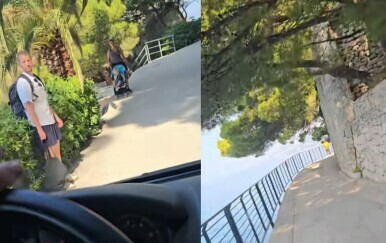 Snimka s Jadrana izazvala lavinu komentara: "Zašto voziš po šetnici?"