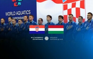 UŽIVO Vaterpolo, Hrvatska - Mađarska: Četvrtfinale Svjetskog prvenstva