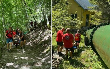 HGSS stanica Delnica spasila izletnika na području izletišta Zelenog Vira
