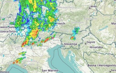Prema Sloveniji idu supećelijske oluje, u Hrvatskoj se očekuje nevrijeme