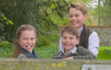 Princ Louis, princ George i princeza Charlotte
