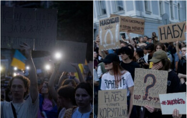 Zelenski potpisao kontroverzni zakon, ljudi izašli na ulice: "Testiraju granice"