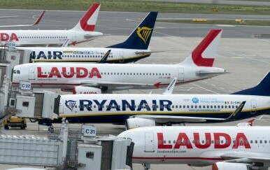 Zrakoplovi aviokompanije Ryanair, ilustracija