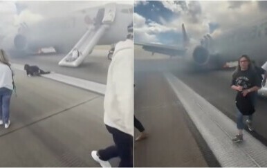 Kaos u zračnoj luci u Denveru: Avion se zapalio tijekom polijetanja